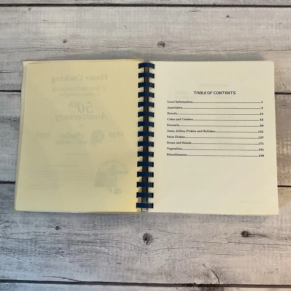 Home Cooking Indian Electric Cooperative Cleveland Oklahoma 1989 Cookbook Recipe